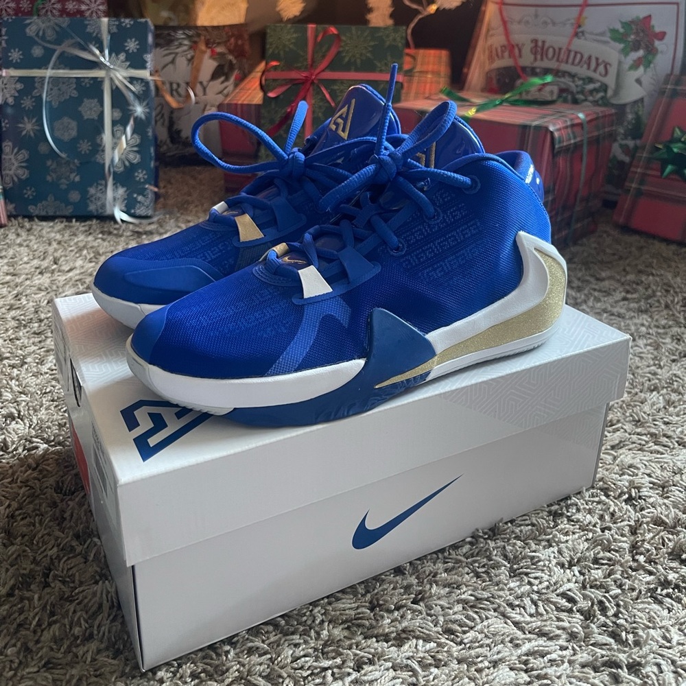 Nike Zoom Freak 1 - Hyper Royal/Metallic Gold Blue Hero
